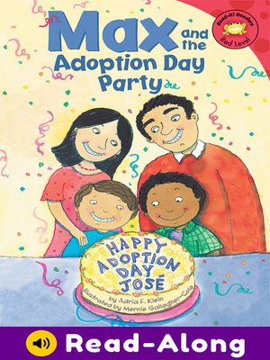 cover image of Max and the Adoption Day Party